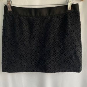 ❤️3/$30 J. Crew Black Lace Skirt